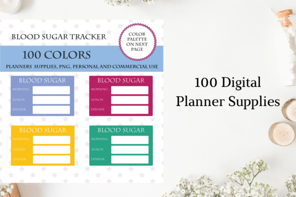 Download Blood Sugar Tracker Stickers, Diabetes - Premium Resources