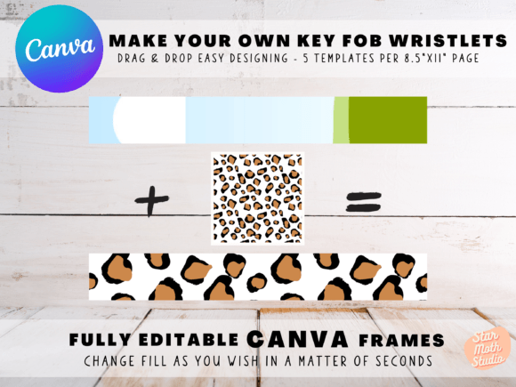 Download Frames for CANVA - Key Fob Wristlet - Frames for canva Collection