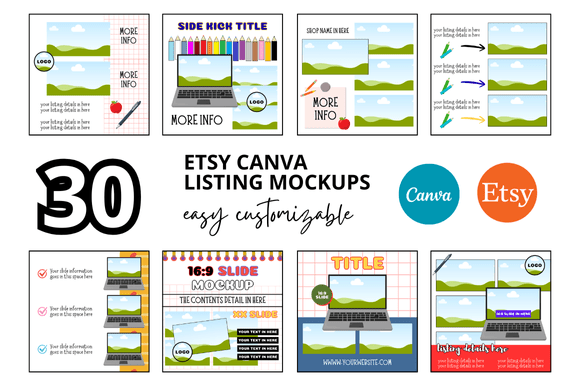 Download 30 Teachers Pay Teachers Etsy Mockup - Premium Resources